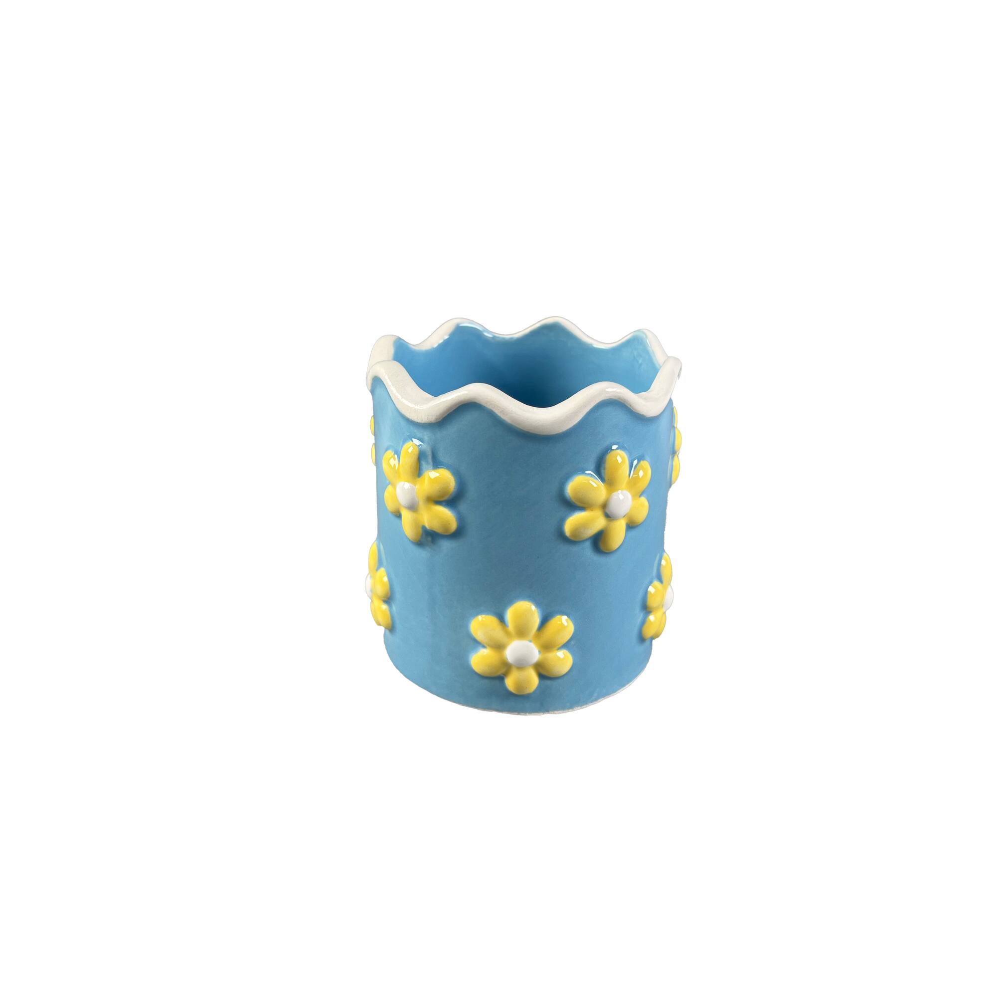 Mini Flower Ceramic Pot by Ashland